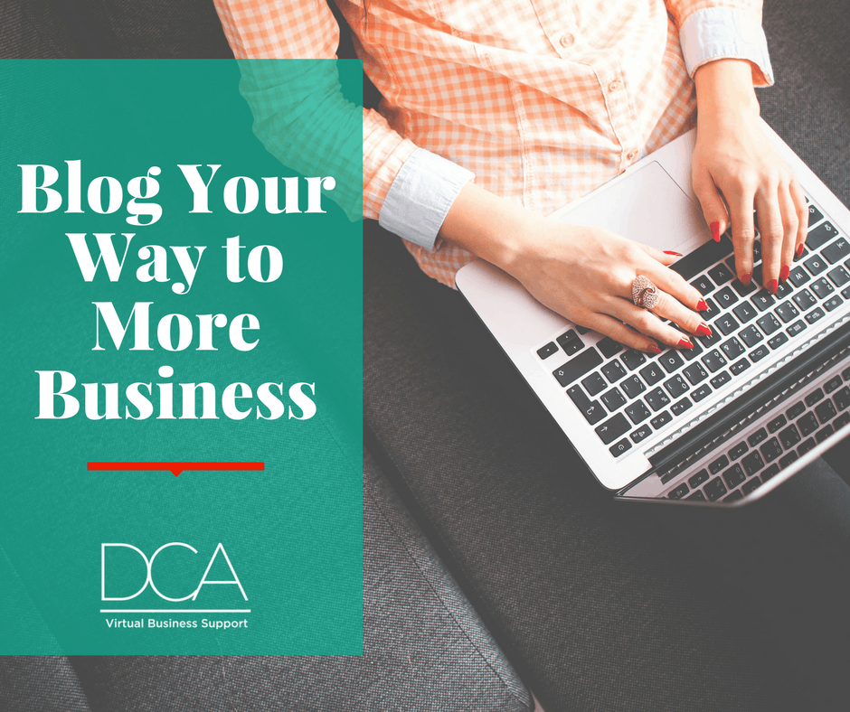 Blog to more business