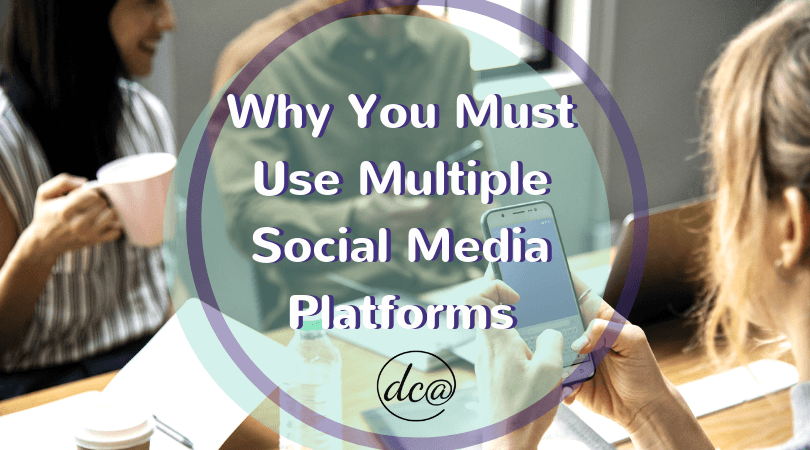 Using multiple social media platforms