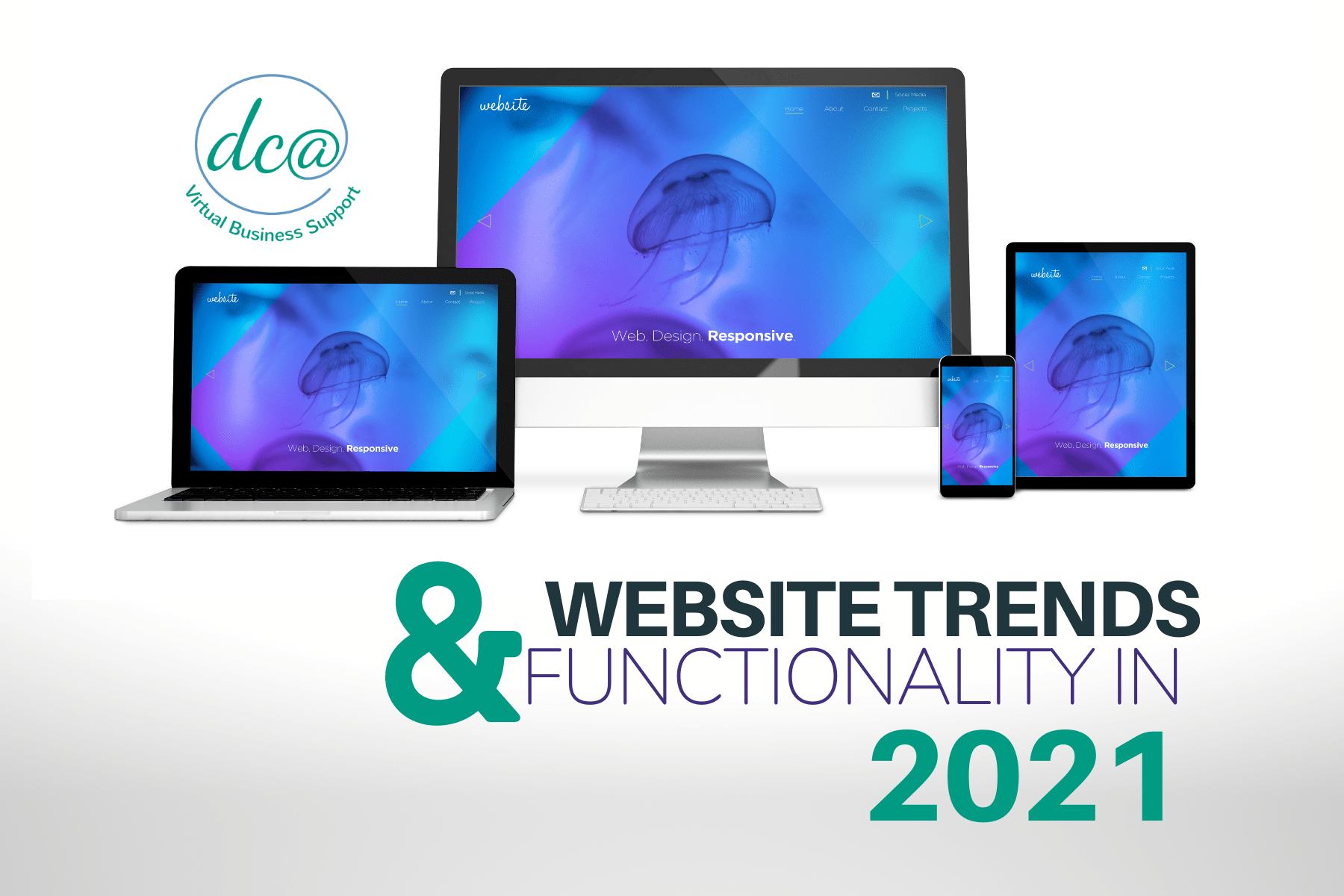 Responsive Websites, website trends and functionality 2021