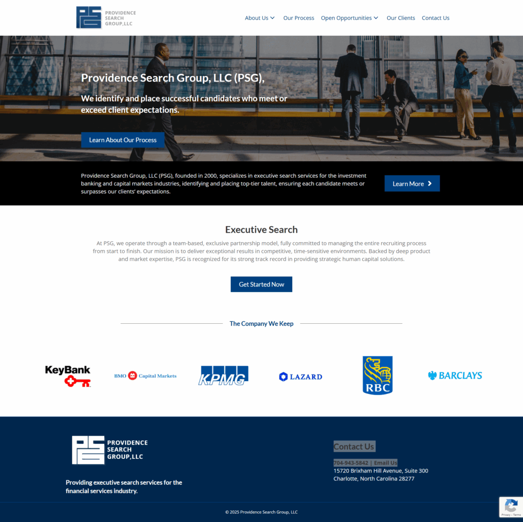 Providence Search Group, LLC (PSG), via Go Beyond SEO
