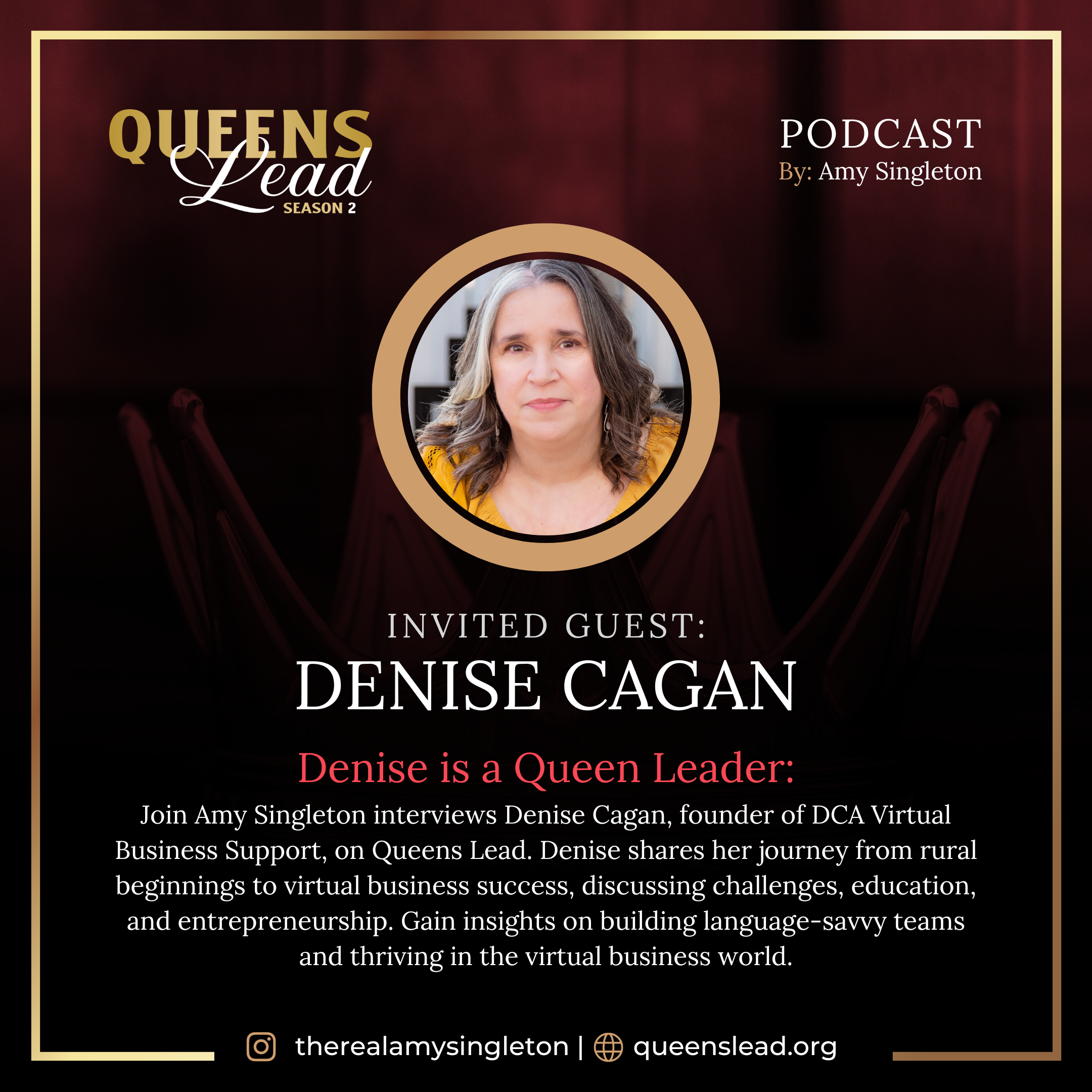 Empowering Virtual Connections: Queen Denise's Guide to Remote Business Mastery